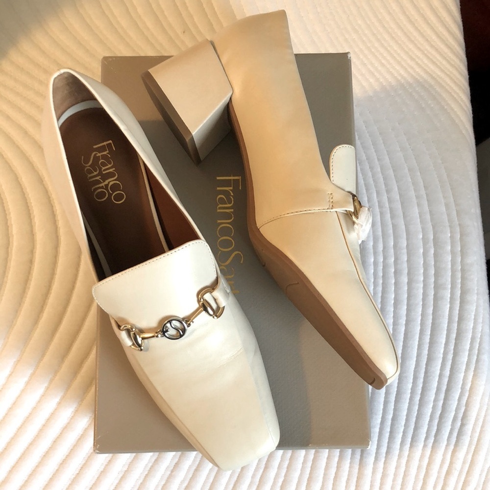 Franco Sarto Laurita Slip On heeled Loafers